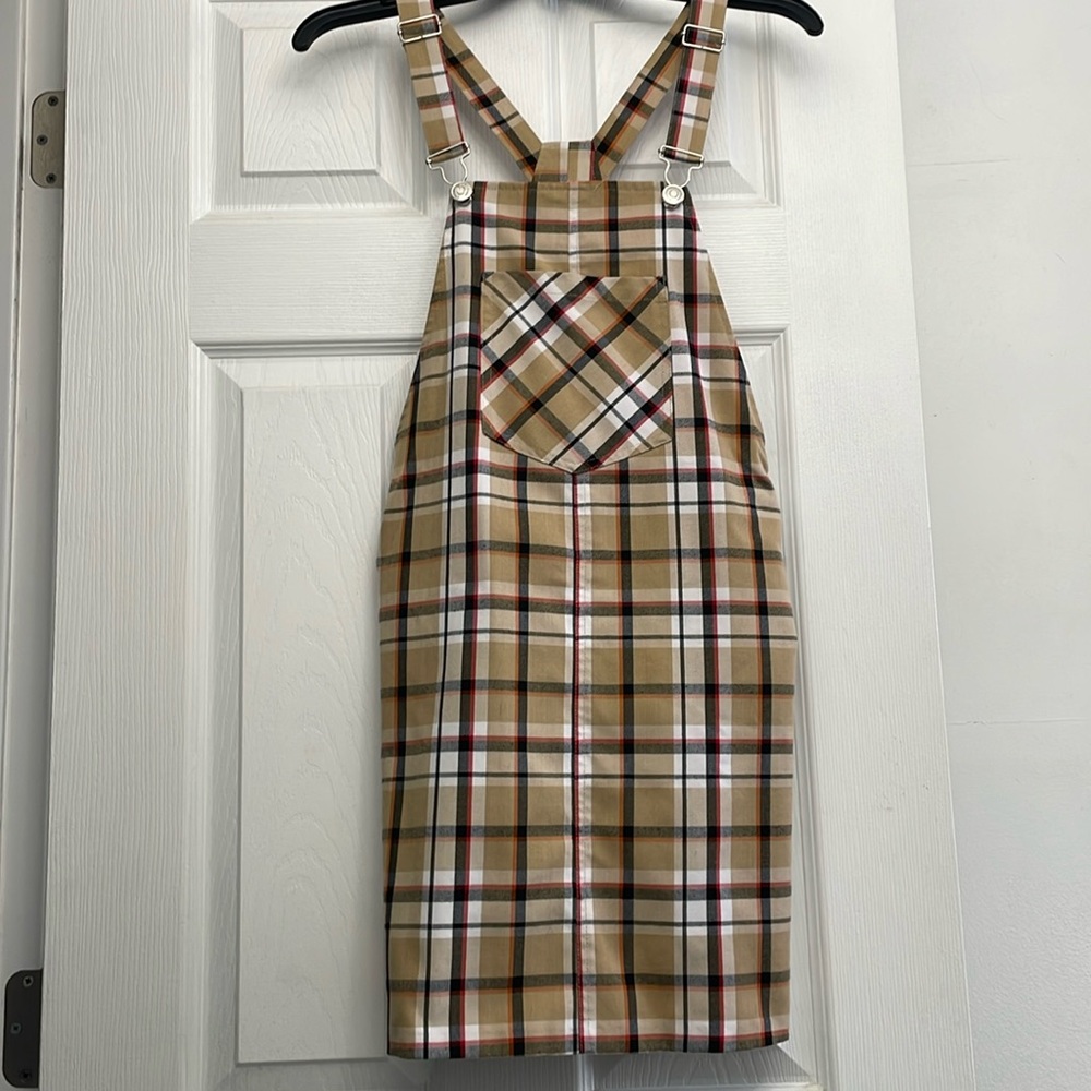 plaid dress